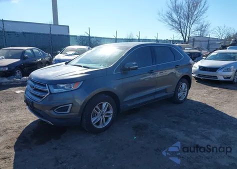 2016 Ford Edge Sel из США, поврежденный, VIN 2FMPK4J99GBB81780